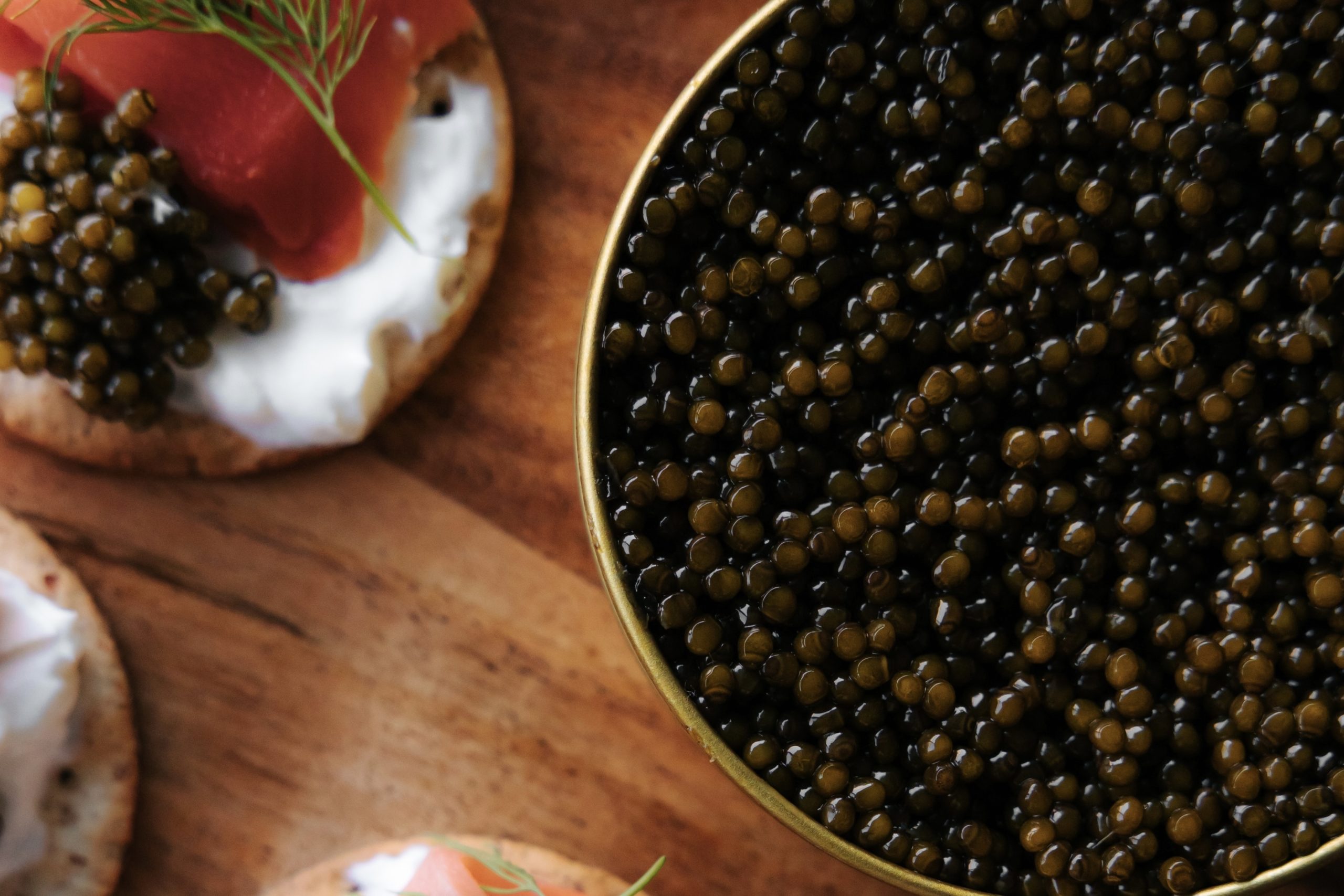 Oeufs de saumon de fontaine - Caviar de l'Isle