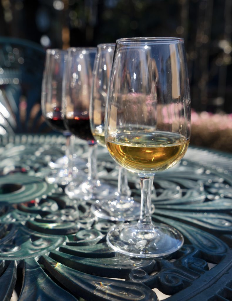 Le Porto pour l’apéritif mais pas trop doux pour ne pas alourdir le palais.